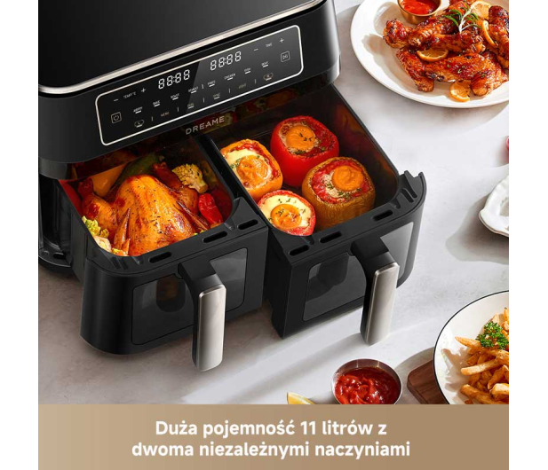 MOVA Frytkownica beztłuszczowa DREAME DZ30 - 1440516 - zdjęcie 11